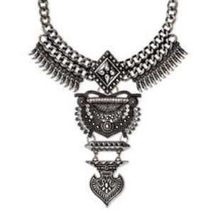 BaubleBar Jewelry - SUGARFIX by BAUBLEBAR Silver Statement Necklace BaubleBar Jewelry - SUGARFIX by BAUBLEBAR Silver Statement Necklace